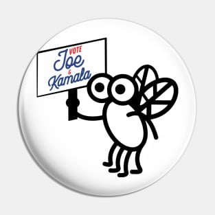 Funny Fly Vote Biden Shirt Vote Biden Harris 2020 Pin