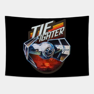 Vintage Starfighter Tapestry