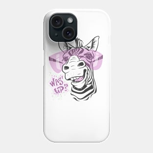 Zebra Was Up? Phone Case