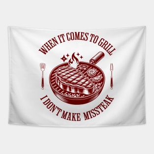 No missed steak Tapestry