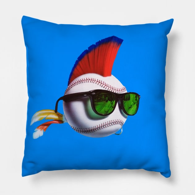 Major League Pillow by HellraiserDesigns