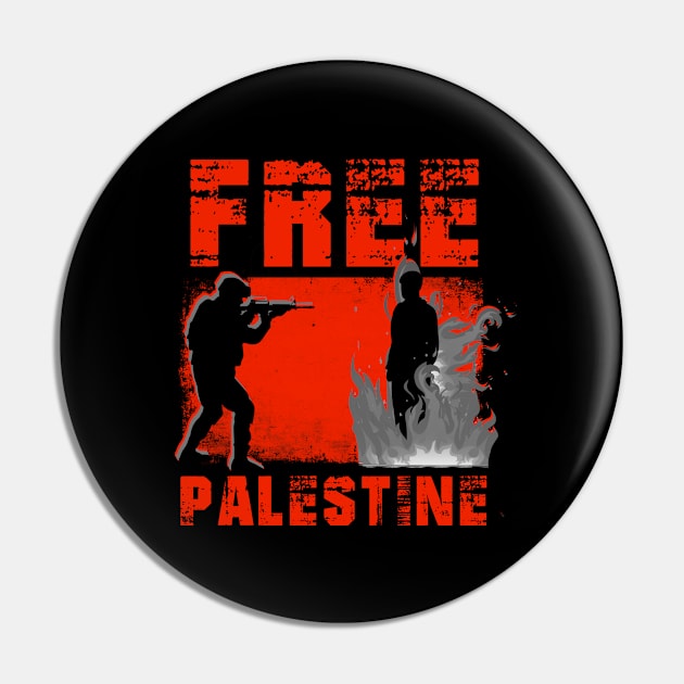 Free-Palestine Pin by Junalben Mamaril