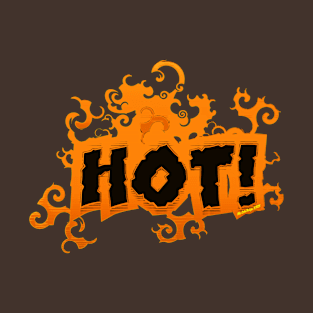 Hot Orange Flame T-Shirt