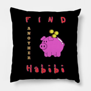 Habibi Piggy Bank Pillow