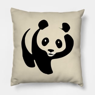 panda drôle Pillow