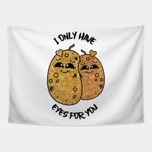 POTATO Lover Veggie Powered Funny Food Tapestry