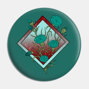 Floristic Figure Pin