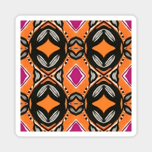 Turkish Culture Vibrant Colour Pattern Magnet