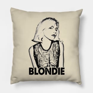 Retro Music Gift For Blondie Love Fans Pillow