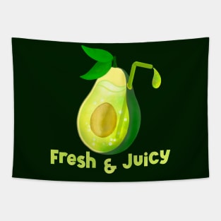 Fresh and Juicy Avocado Tapestry