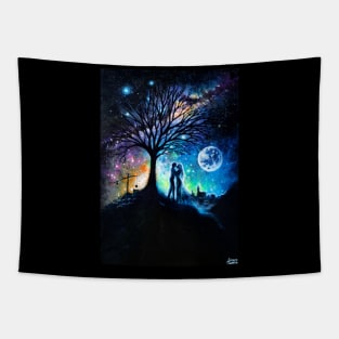 Secret rendevous after midnight Tapestry