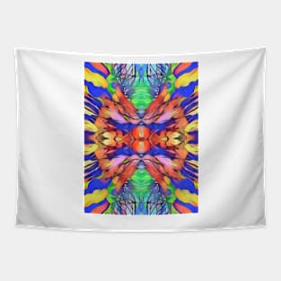 Colorful reflection Tapestry