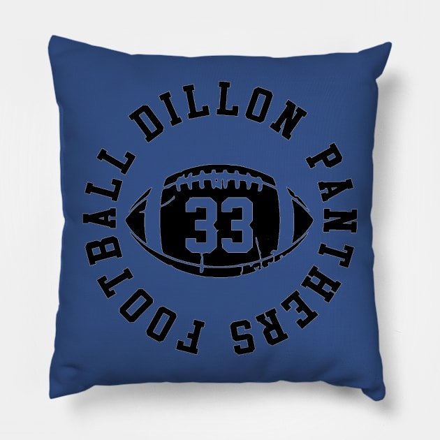 Dillon panthers Pillow by HaveFunForever