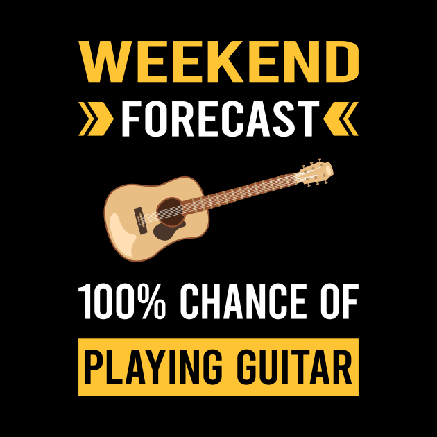 Weekend Forecast Playing Guitar Guitarist by Good Day