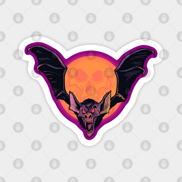 Bat Magnet by sideshowmonkey