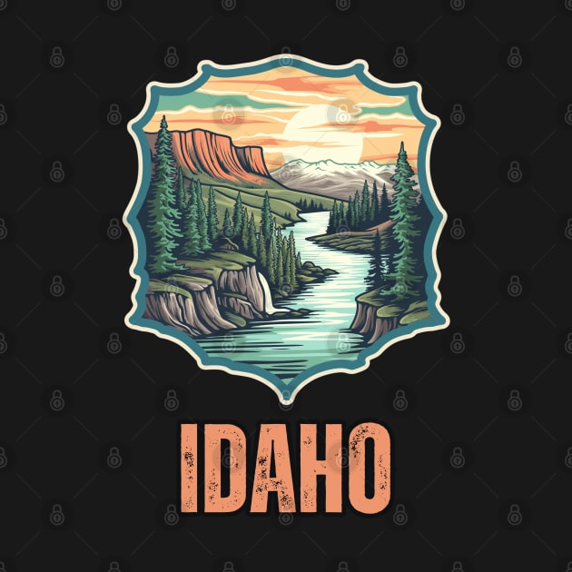 Idaho State USA by Mary_Momerwids