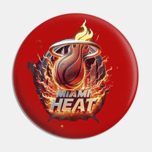 Miami Heat - BRING THE HEAT Pin