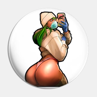 SEXY GRIL SEILFIE PIN UP Pin