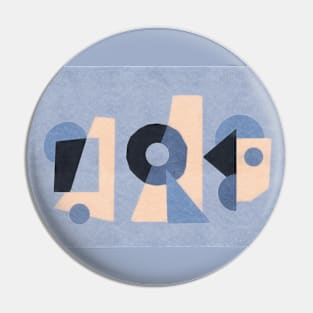 Abstract Night Shade Pin