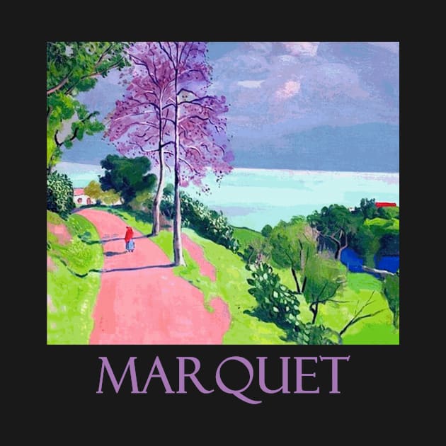 The Road to Bougie from Algiers by Albert Marquet by Naves