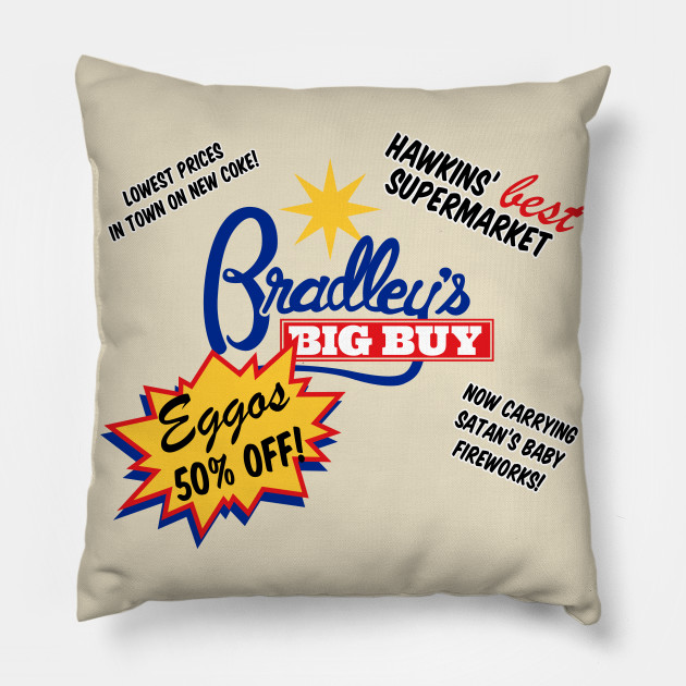 Stranger Things Bradley S Big Buy Stranger Things Pillow