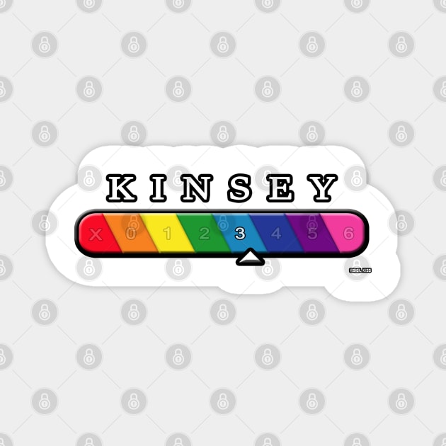 Kinsey 3 Magnet by Always Rotten