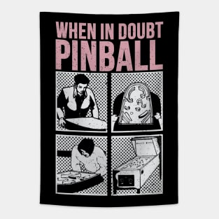 When In Doubt Pinball Tapestry