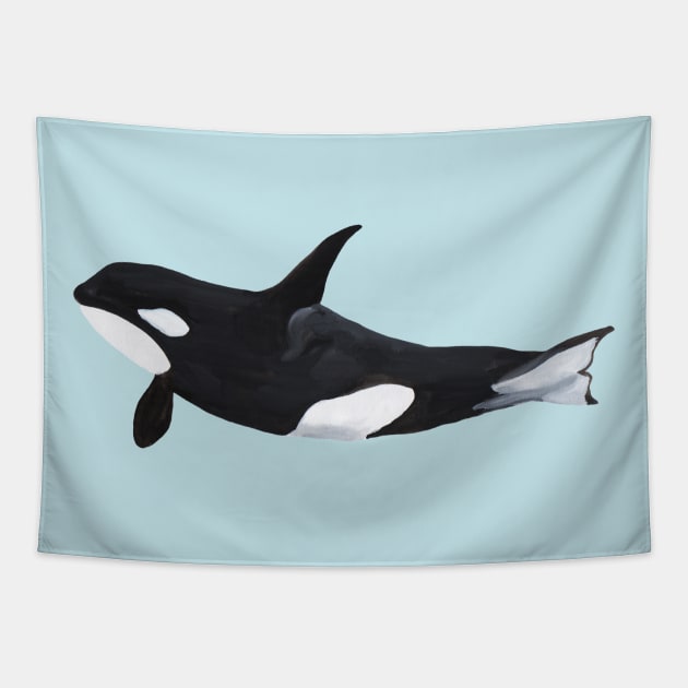 Orca Tapestry by Das Brooklyn