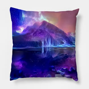 Lake Louise Deep Dream Style Pillow