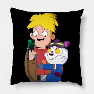 Gary and Biskit Pillow