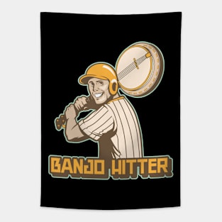 Fun Baseball Batter Tapestry