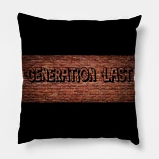 Generation Last T-Shirt Pillow