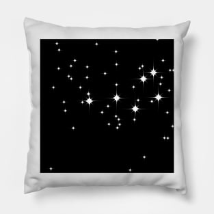 Mid Century Modern Starry Night Pillow