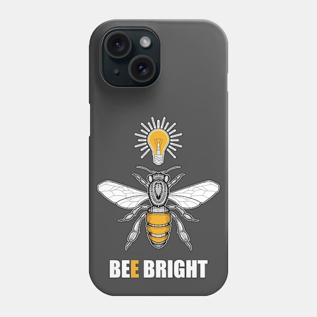 bee bright Phone Case by weilertsen