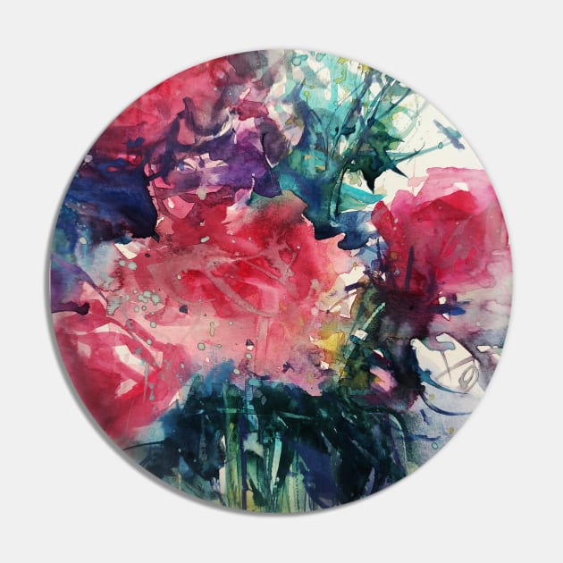 Loose Floral Watercolor #08 Pin by Floral Your Life!