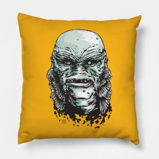 Creature from the depths Pillow