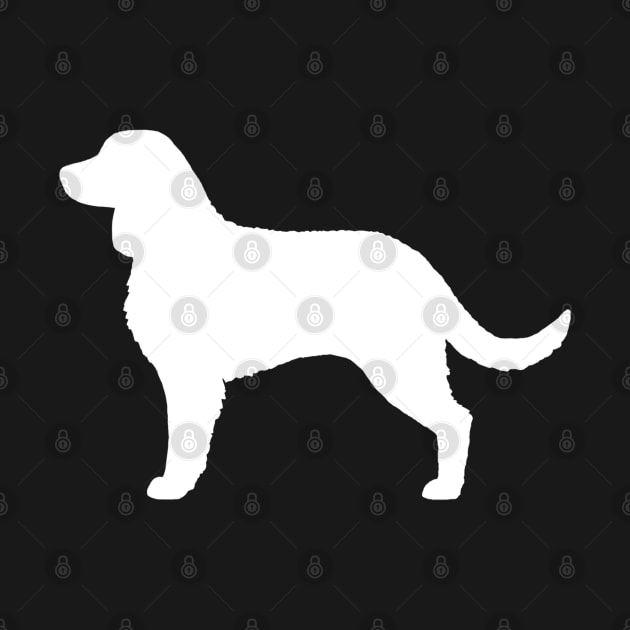 American Water Spaniel Silhouette by Coffee Squirrel