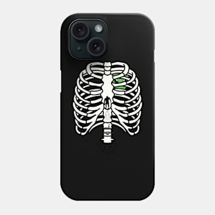 skeleton love Phone Case