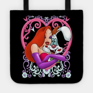 Rabbit Valentine Tote