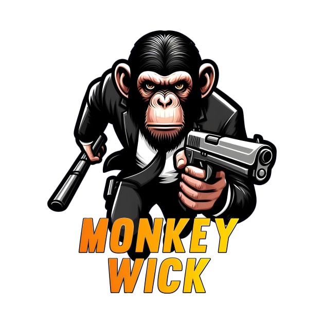 Monkey Wick by Rawlifegraphic