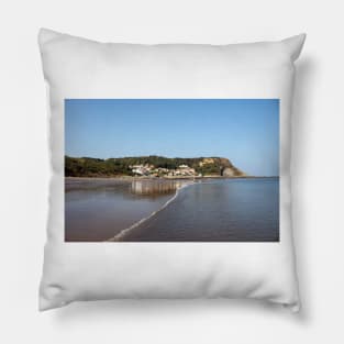 Runswick Bay, North Yorkshire Pillow