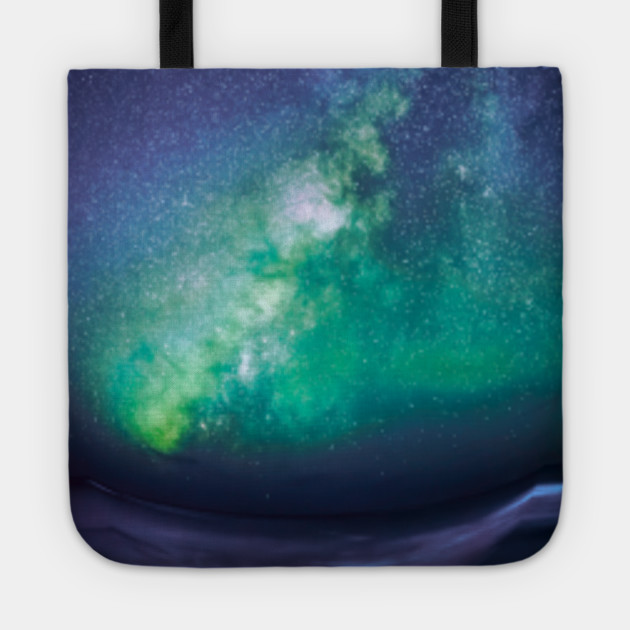 Alien Sea In Another Galaxy Art Space Stars Theme Galaxy Art Tote Teepublic