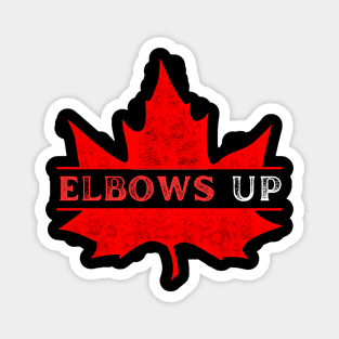 Elbows-Up Magnet