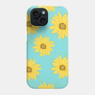 Hand Drawn Daisy Pattern Phone Case