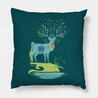 Mystical Deer Pillow