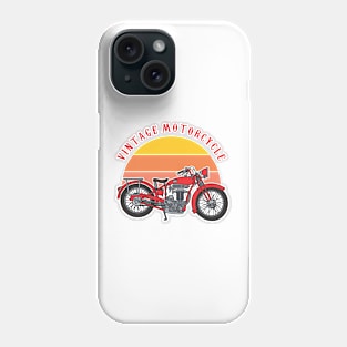 Vintage Motorcycle Phone Case