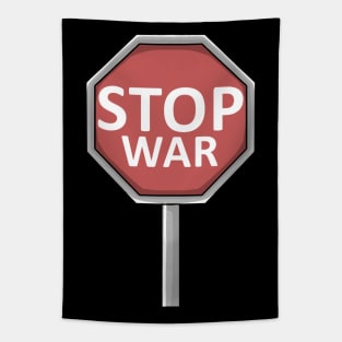 Stop War Sign Wars Conflicts Military Tapestry