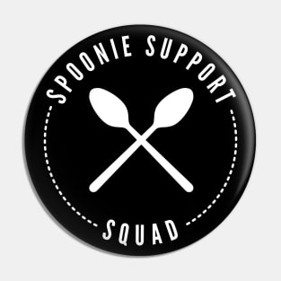 Spoonie Support Squad Pin