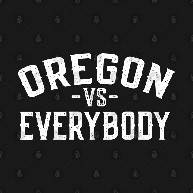 Oregon vs Everybody by Jas-Kei Designs