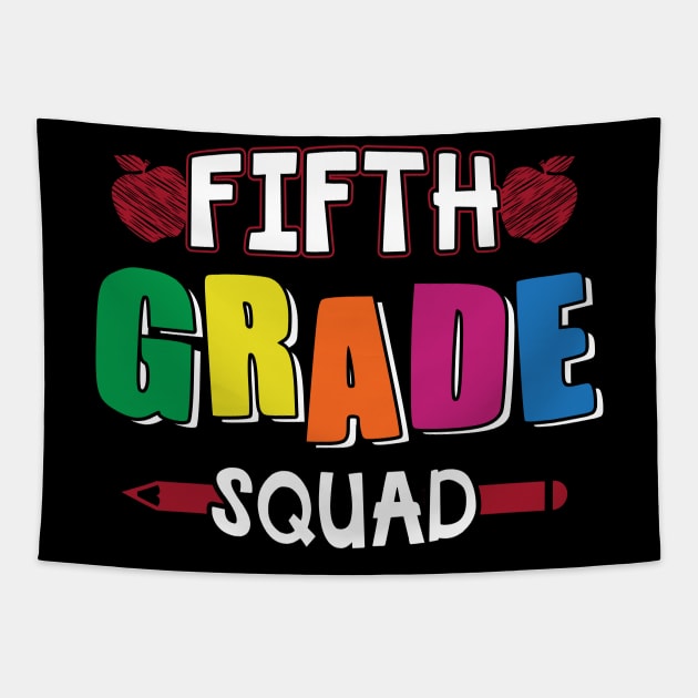 Fifth grade squad Tapestry by captainmood